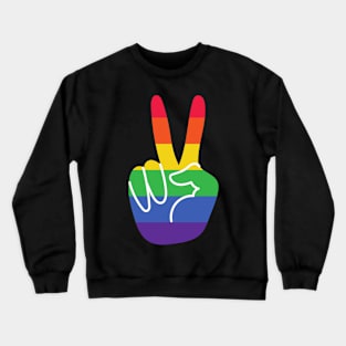 Peaceful Pride Crewneck Sweatshirt